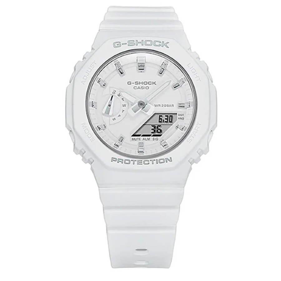 Relógio Casio G-Shock Unissex GMA-S2100-7ADR *Carbon Core Guard Branco 2
