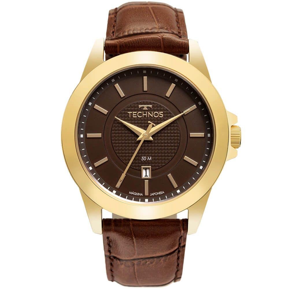 Relógio Technos Masculino Classic Steel 2115MYA/0M.