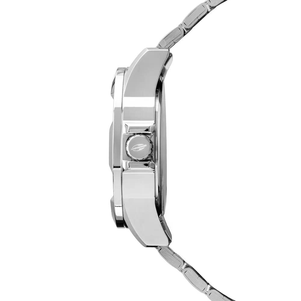 Relógio Mormaii Masculino Steel Basic Prata - MO2317AD/1B Prata 2
