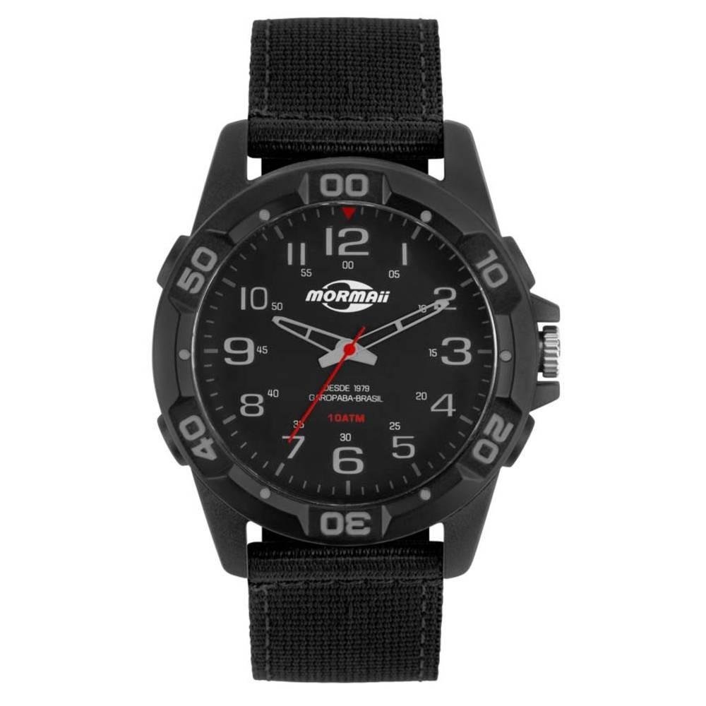 Relógio Mormaii Masculino Casual Preto – MOPC21JALP/8R Preto 1