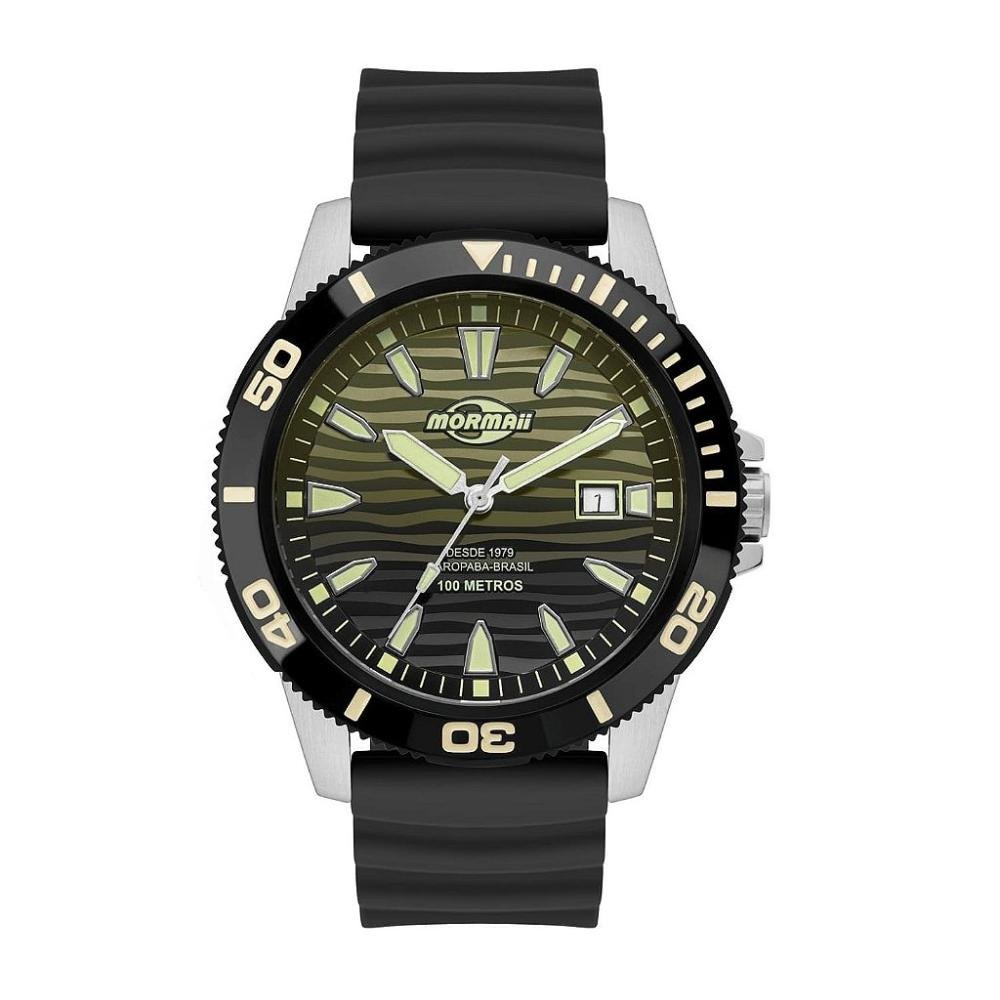 Relógio Mormaii Masculino Steel Basic Prata - MO2317AT/2V