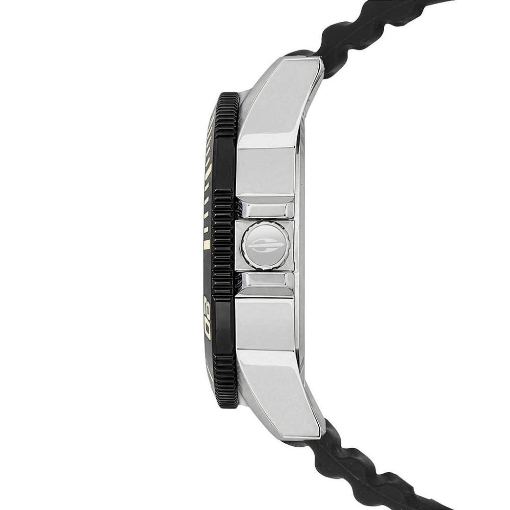 Relógio Mormaii Masculino Steel Basic Prata - MO2317AT/2V Preto 2