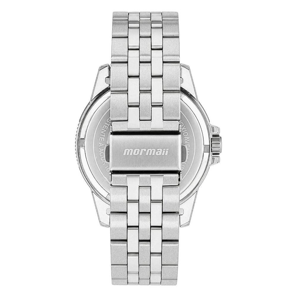 Relógio Mormaii Masculino Steel Basic Prata - MO2317AU/1R Prata 3