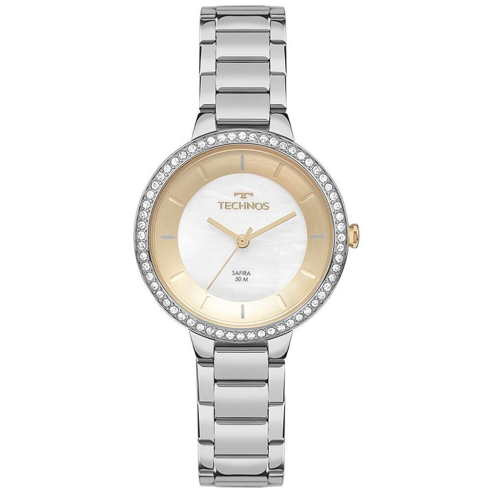 Relógio Technos Feminino Slim Prata - VJ21AD/1D