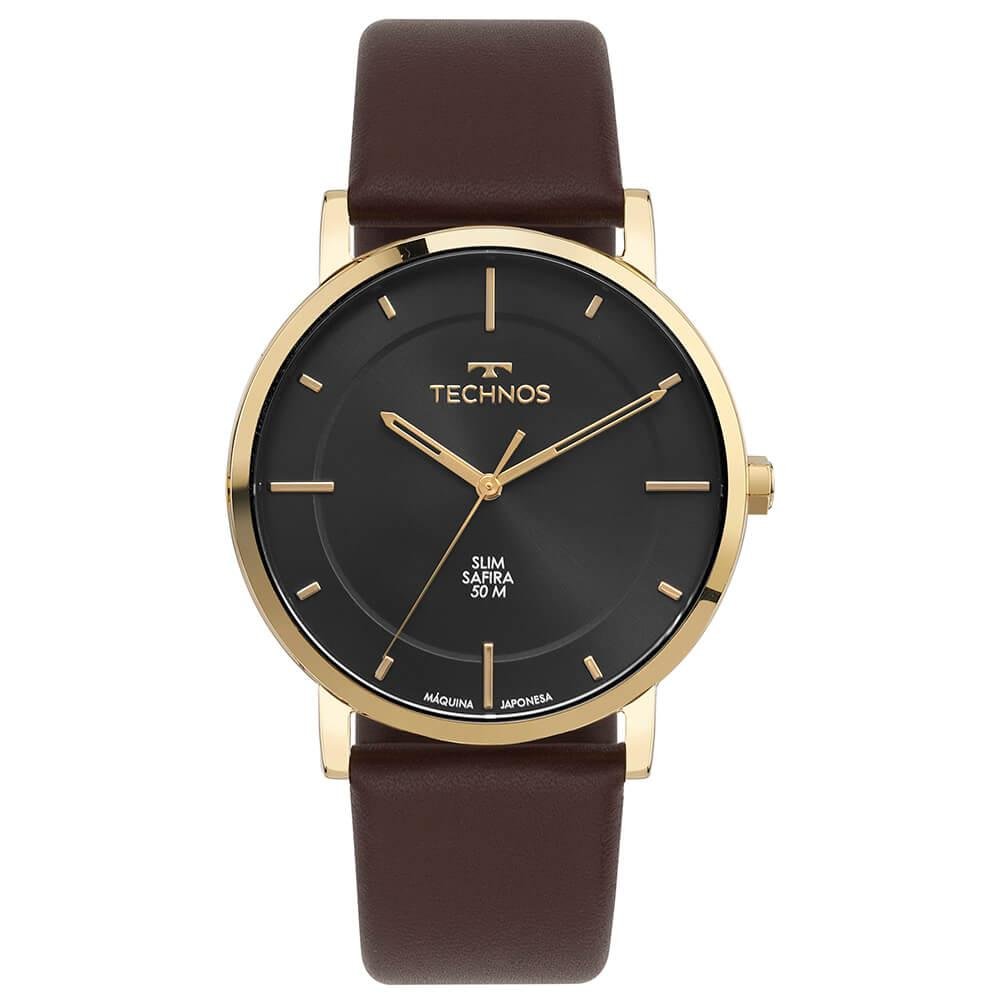 Relógio Technos Masculino Slim GL32AZ/0P - Safira *