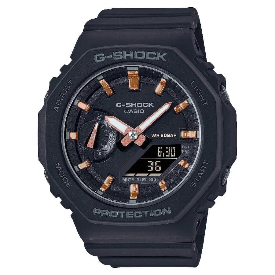 Relógio Casio G-Shock Unissex GMA-S2100-1ADR *Carbon Core Guard.