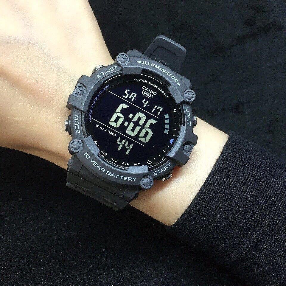Relógio Casio Standard AE-1500WH-8BVDF Preto 2