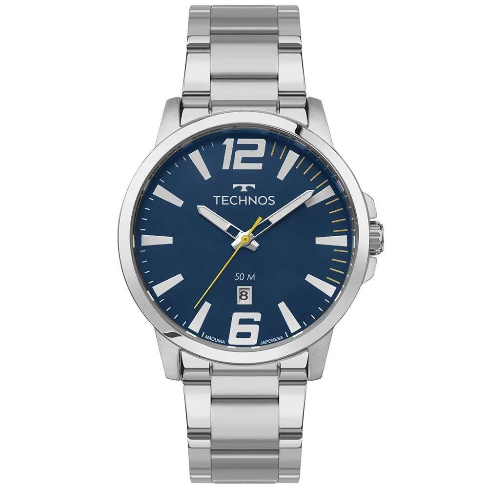 Relógio Technos Masculino Racer Prata - 2115UCN/1A
