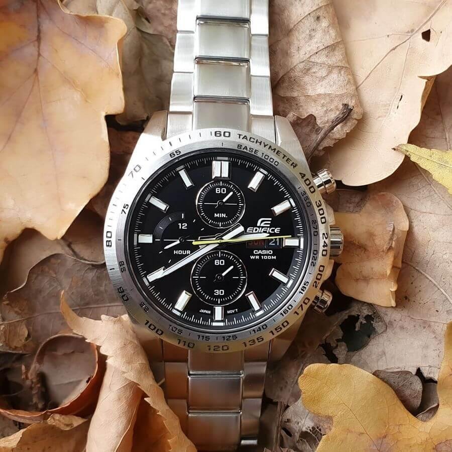 Relógio Casio Edifice Masculino EFR-574D-1AVUDF Prata 2