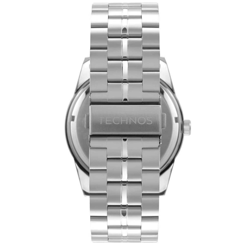 Relógio Technos Masculino 2115MXL/1K. Prata 3