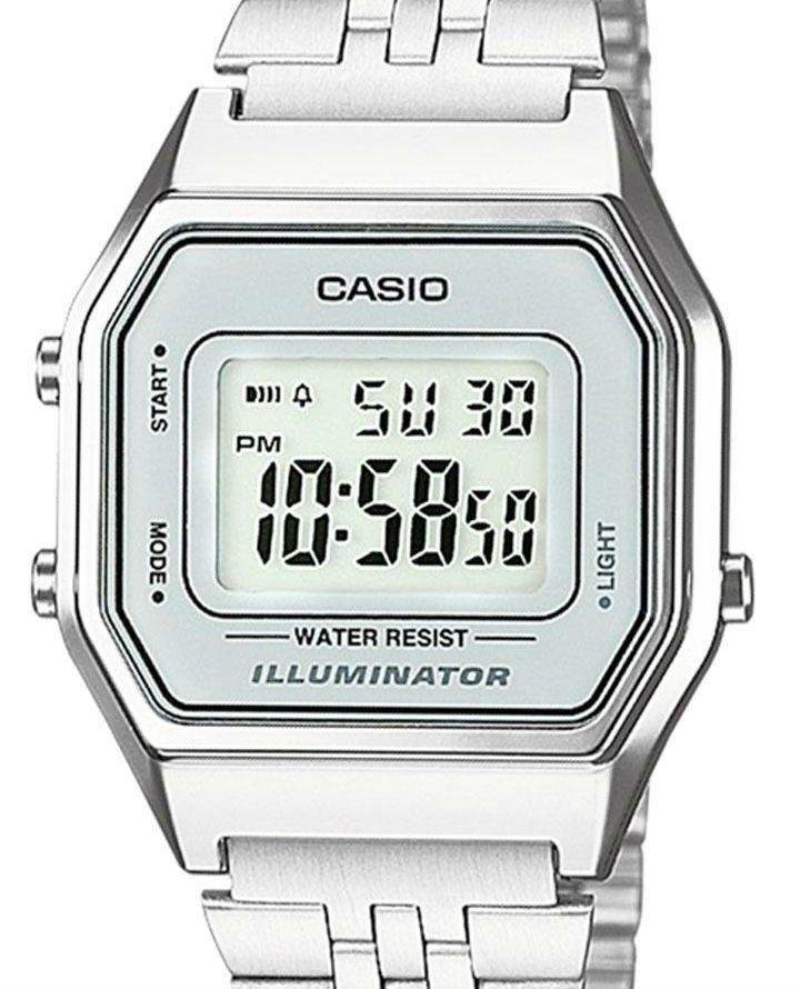 RELÓGIO CASIO FEMININO LA680WA-7DF Prata 2