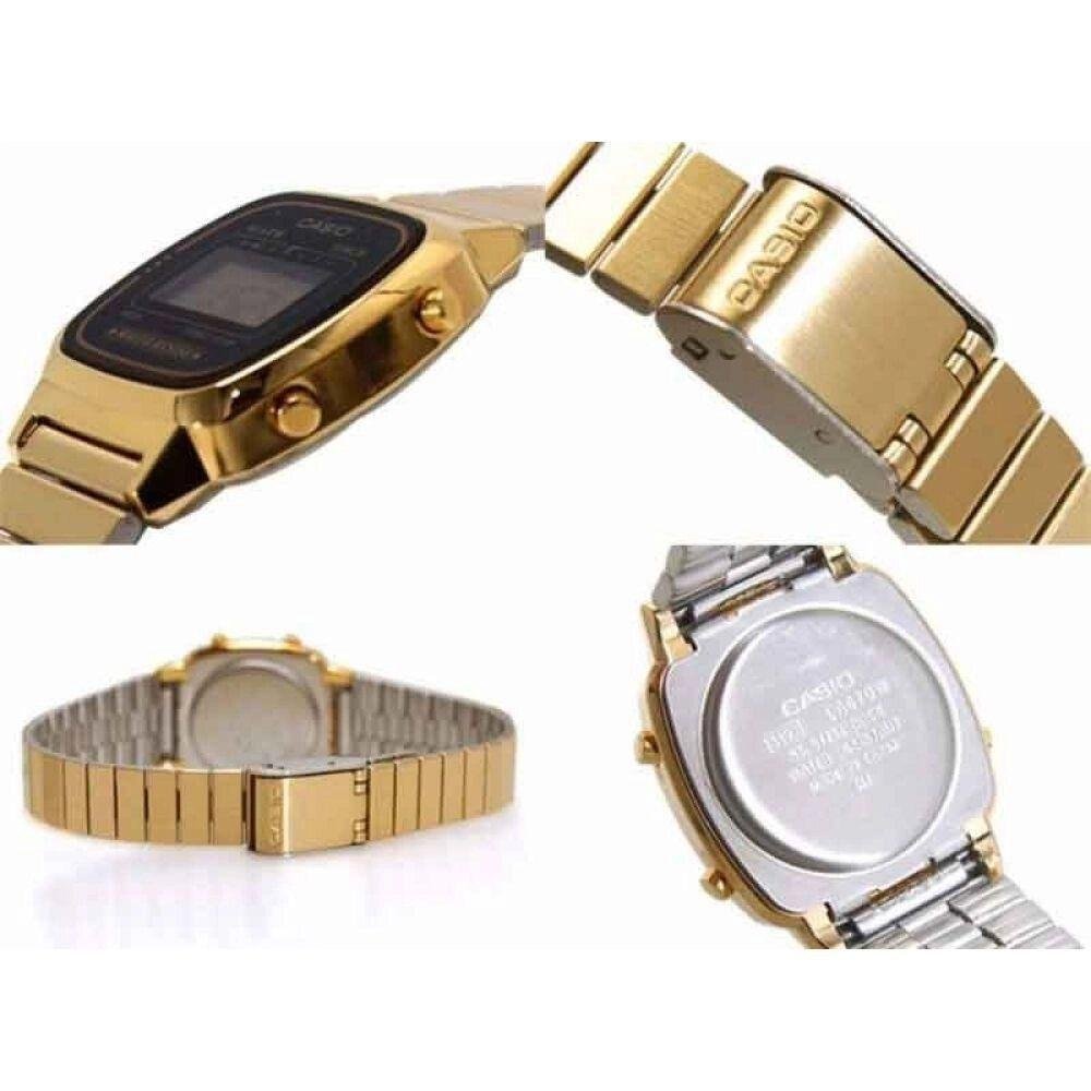 Relógio Casio Feminino Vintage LA670WGA-1DF Dourado 4