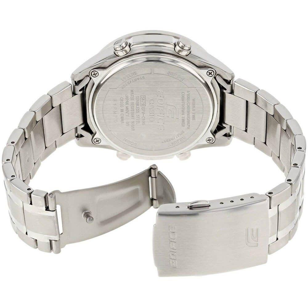 Relógio Masculino Casio Edifice EFV-C100D-1BVDF Prata 3
