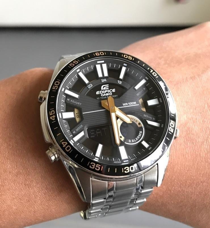 Relógio Masculino Casio Edifice EFV-C100D-1BVDF Prata 4