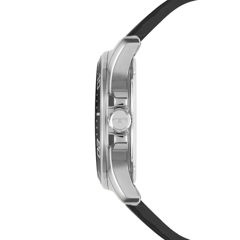 Relógio Technos Masculino Racer Premium Prata - 2117LFW/1P Preto 2
