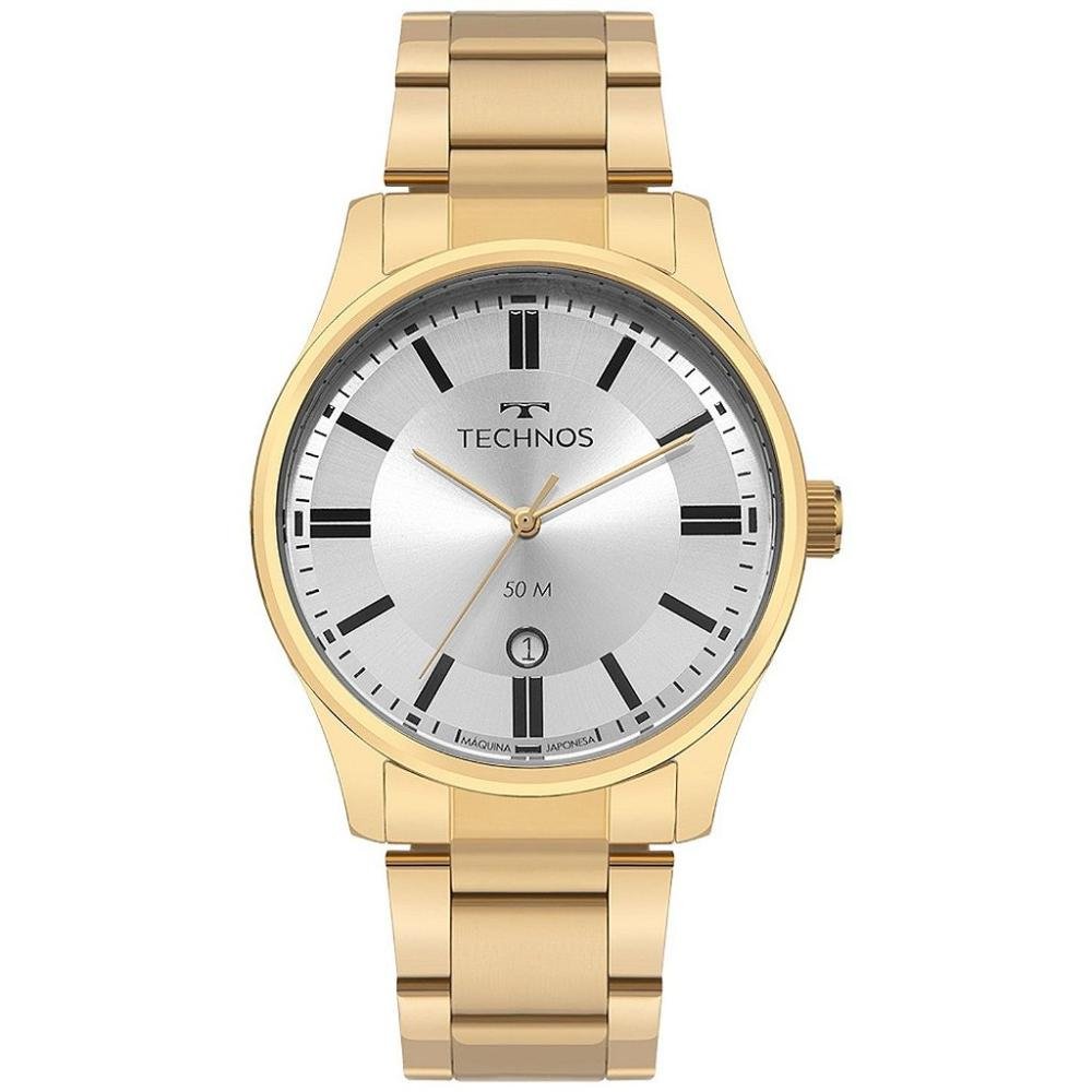Relógio Technos Masculino Steel Dourado - 2115UAA/1K