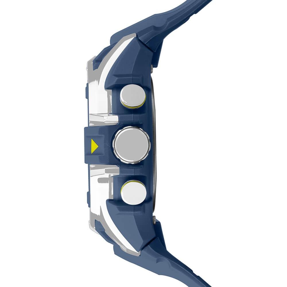 Relógio Mormaii Action Masculino MO1184A/8A Azul/Prata 2