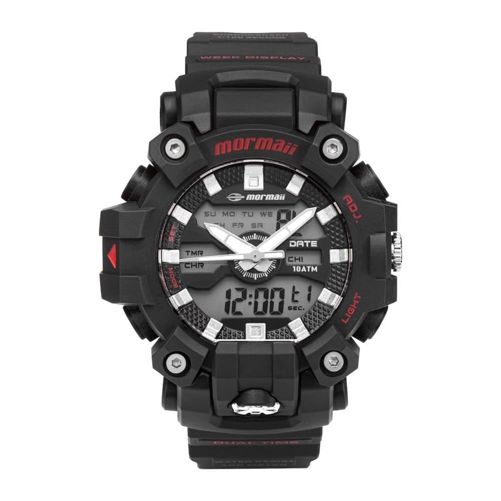 Relógio Mormaii Masculino Action Preto - MO4370A/8R