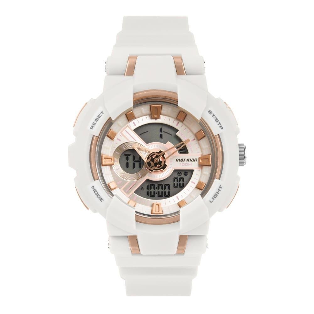 Relógio Mormaii Feminino Sports Branco - MO16718/8B