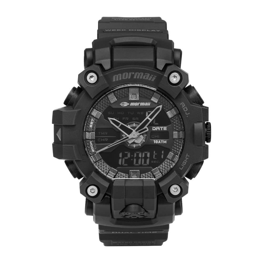 Relógio Mormaii Masculino Action Preto - MO4370/8P