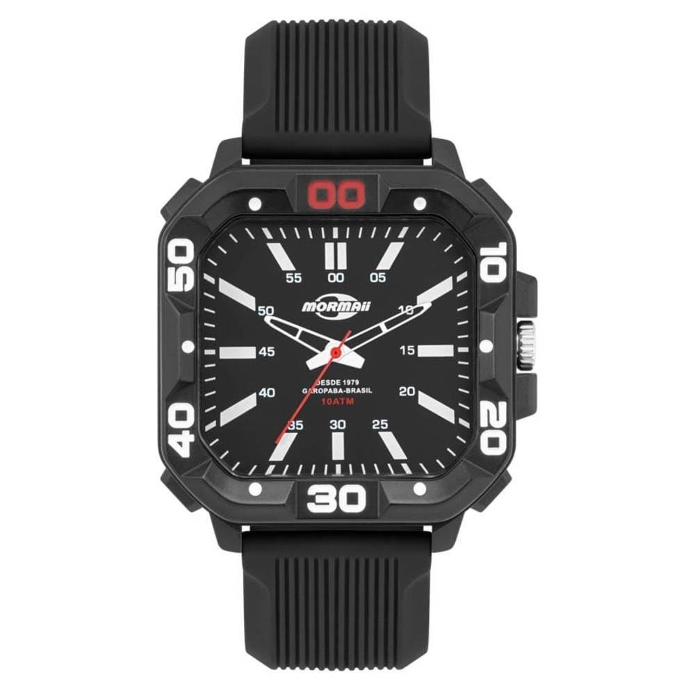 Relógio Mormaii Masculino Casual Preto - MOPC21JALN/8P Preto 3