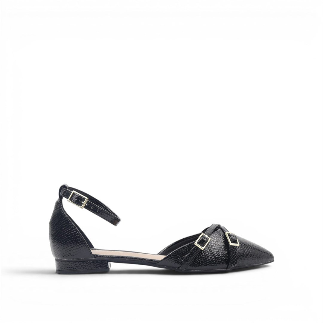 Sapatilha Dorsay Fivela