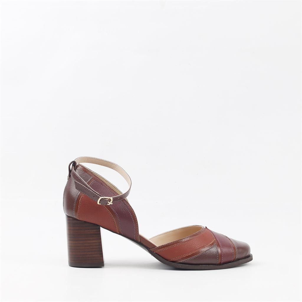 Scarpin Salto Bloco Color