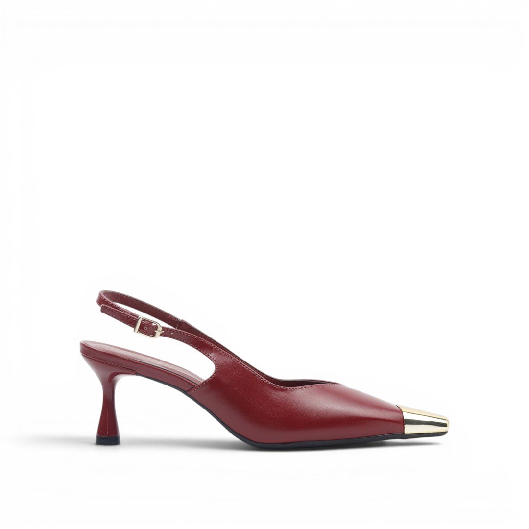 Scarpin Slingback Salto Fino