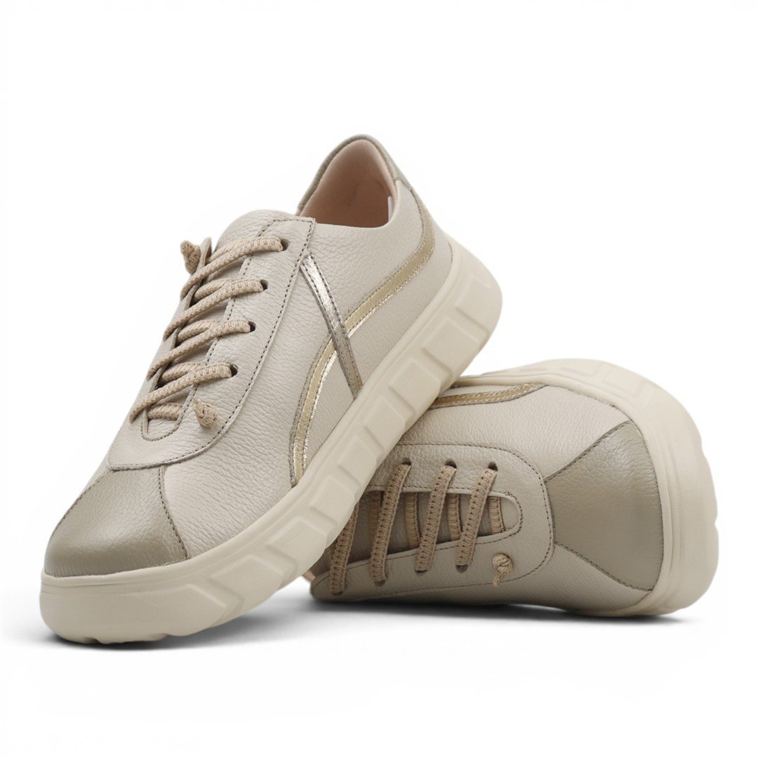 Tênis Flat Sola Alta Off White 2