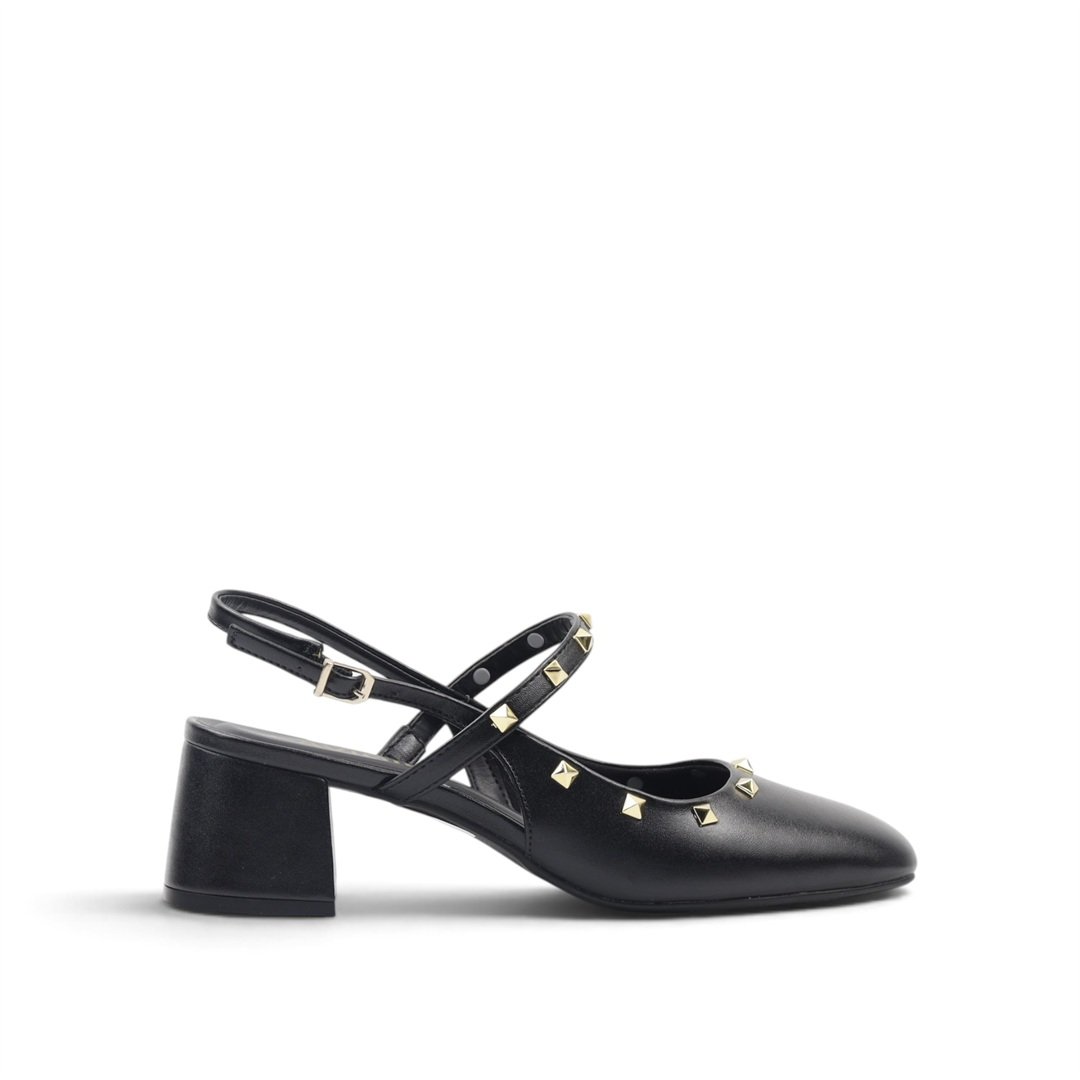 Scarpin Slingback Salto Bloco
