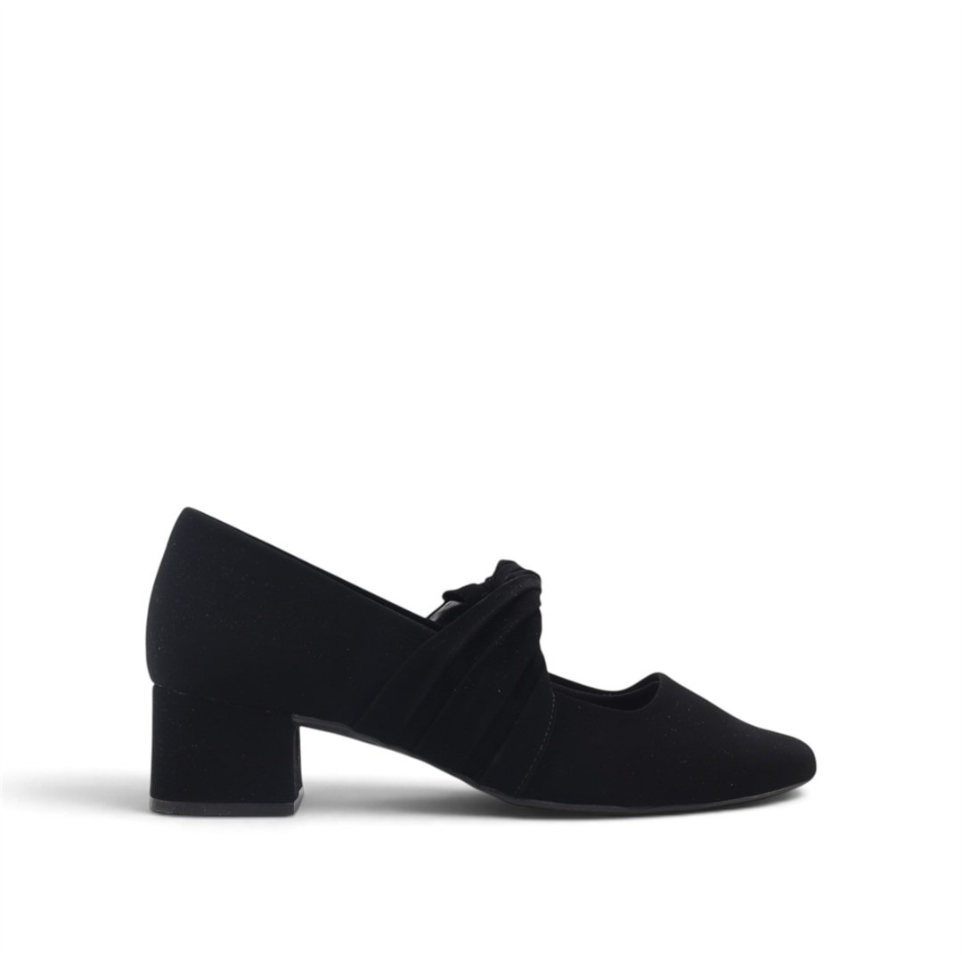 Scarpin Boneca Salto Bloco