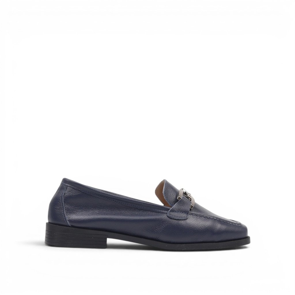 Mocassim Couro Enfeite