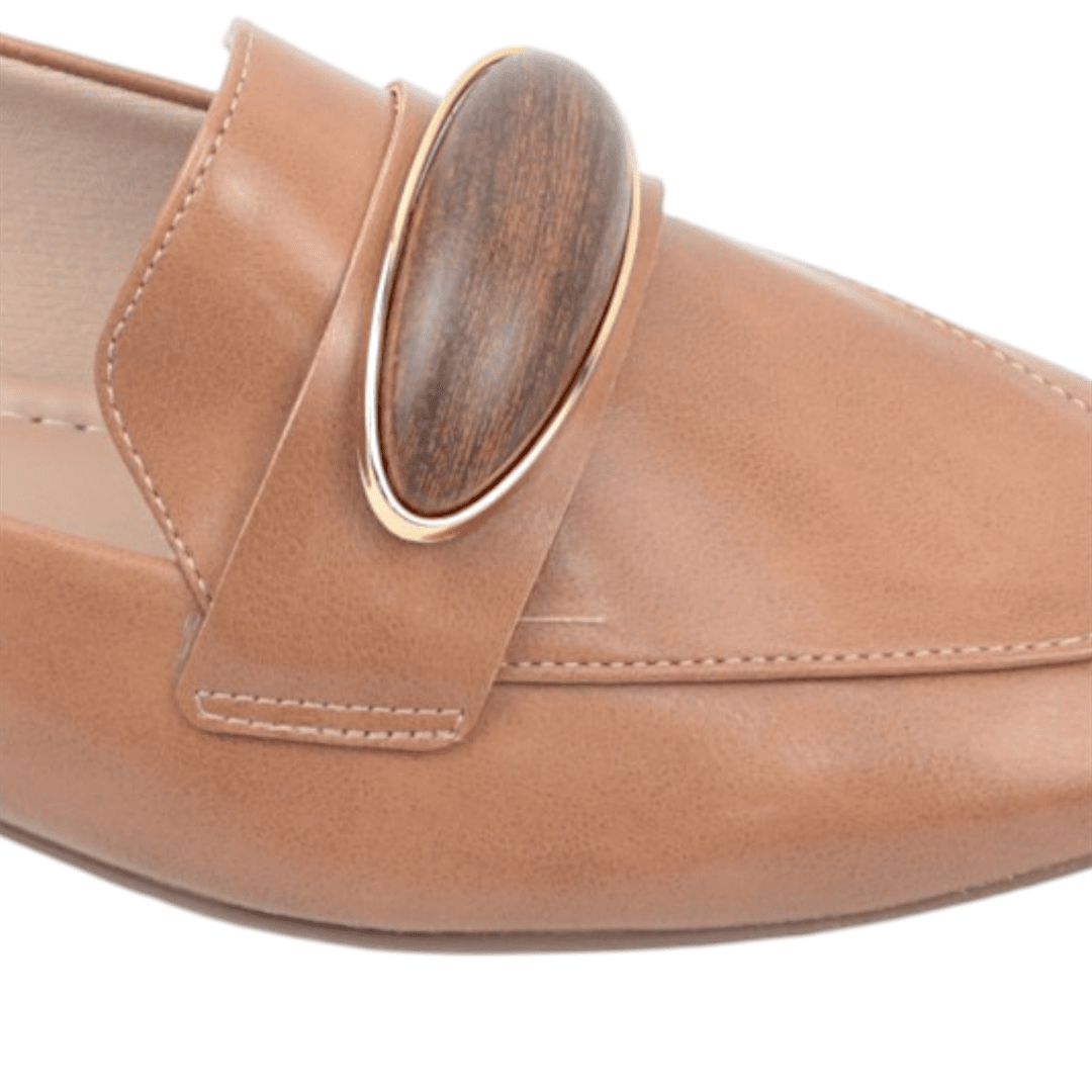 Mocassim Enfeite Marrom 3