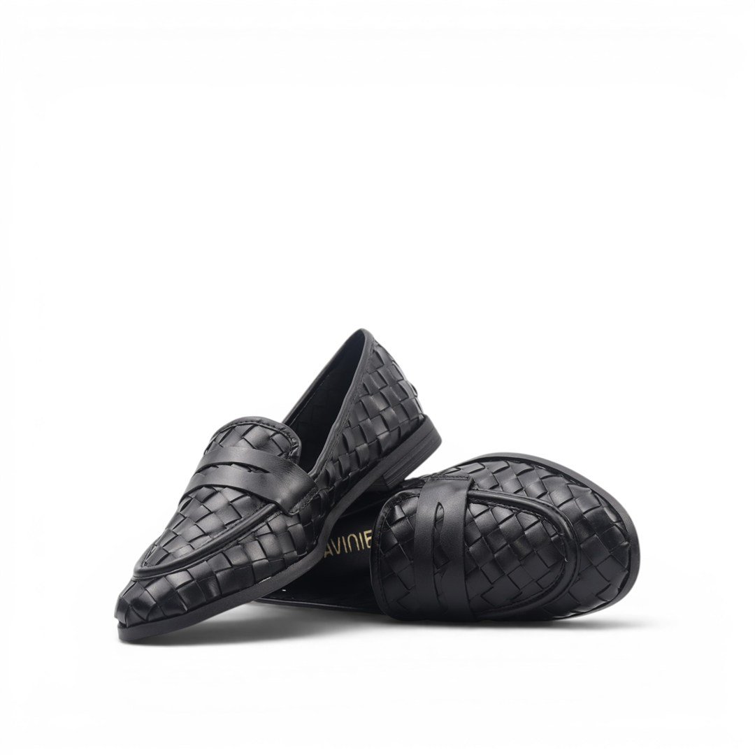 Mocassim Couro Preto 2