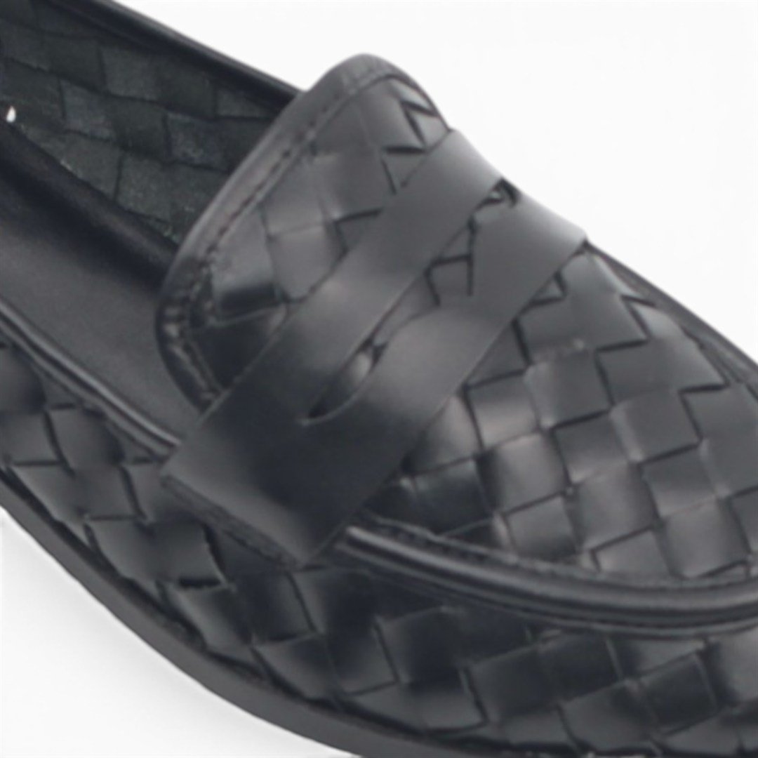 Mocassim Couro Preto 3