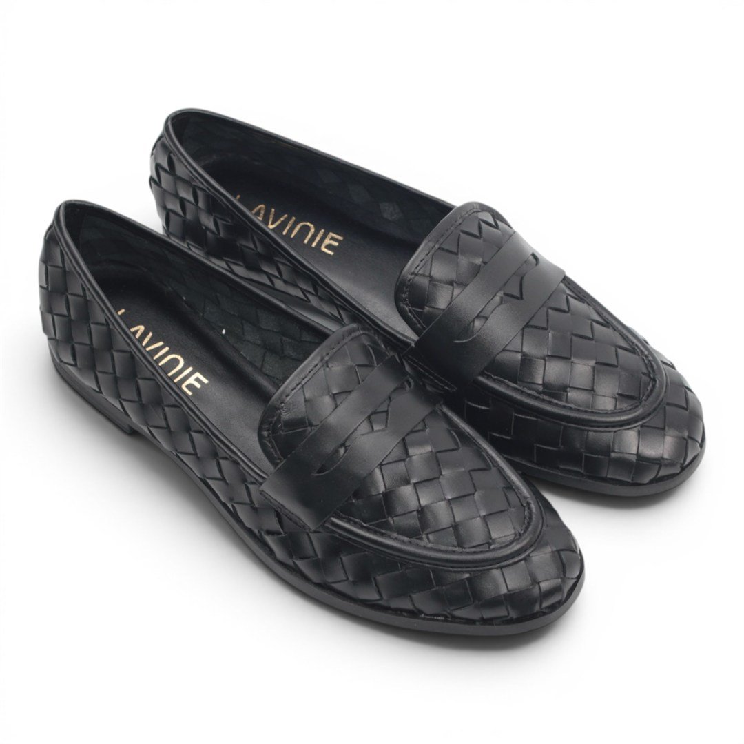 Mocassim Couro Preto 4