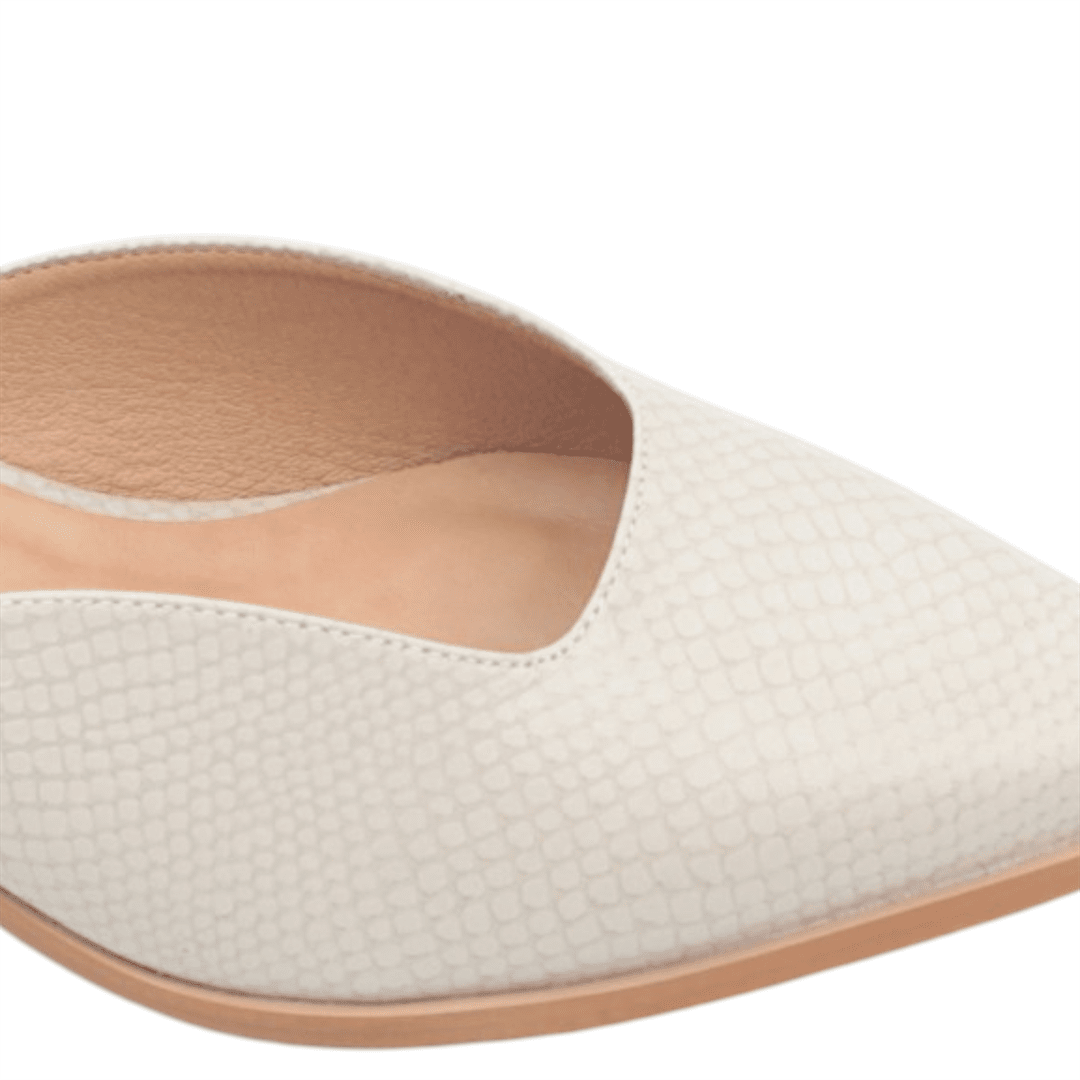 Sapatilha Dorsay Branco 3