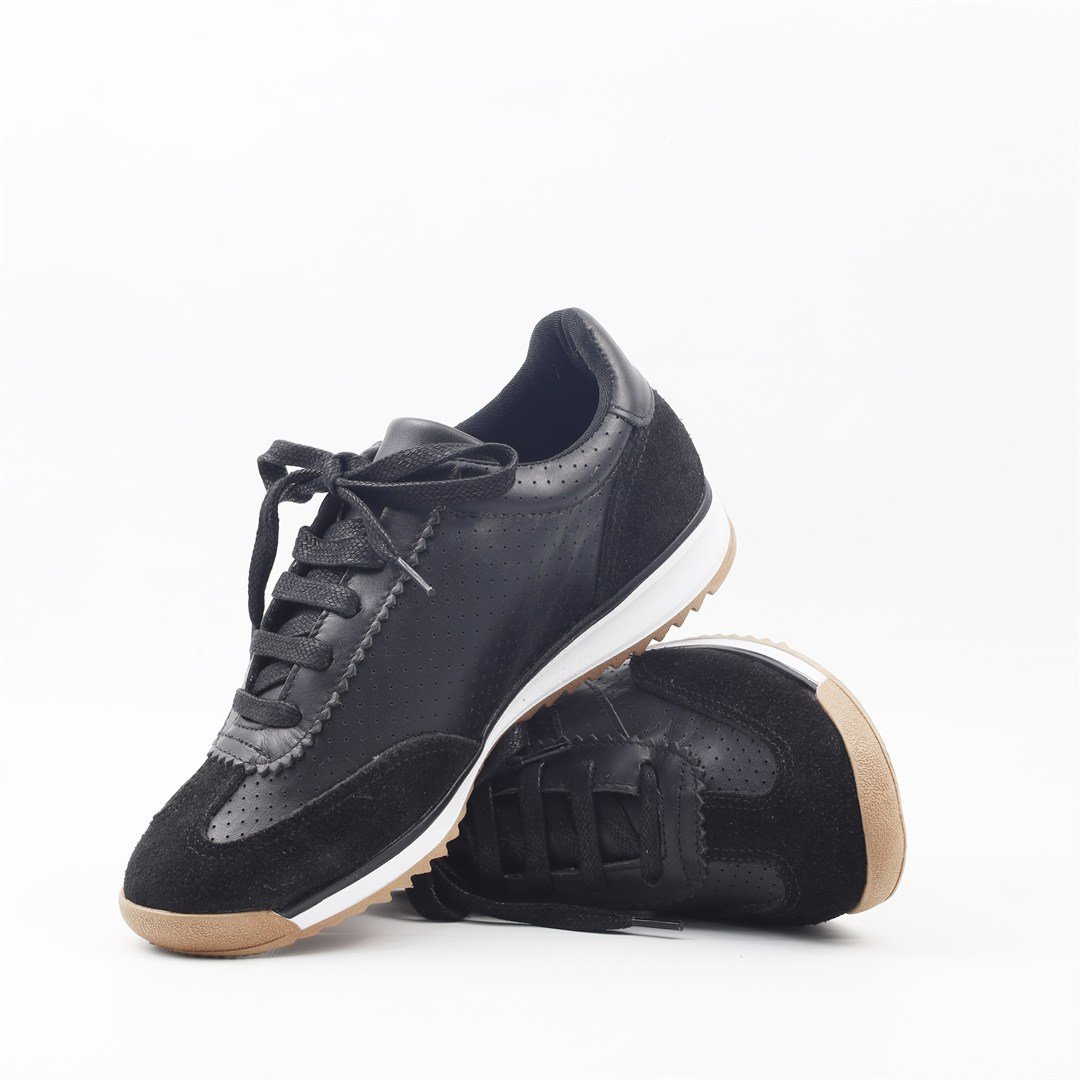 Tênis Flat Amarração Preto 4