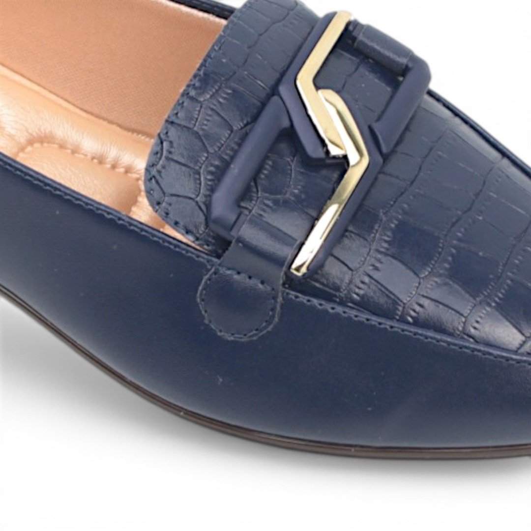 Sapatilha 2 Mocassim Detalhe 5656004npcroc M Alt Azul Marinho 3