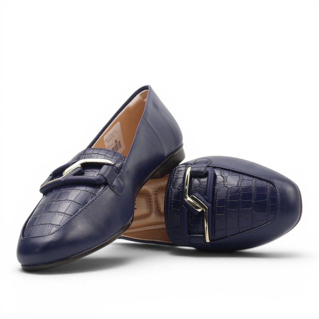 Sapatilha 2 Mocassim Detalhe 5656004npcroc M Alt Azul Marinho 4