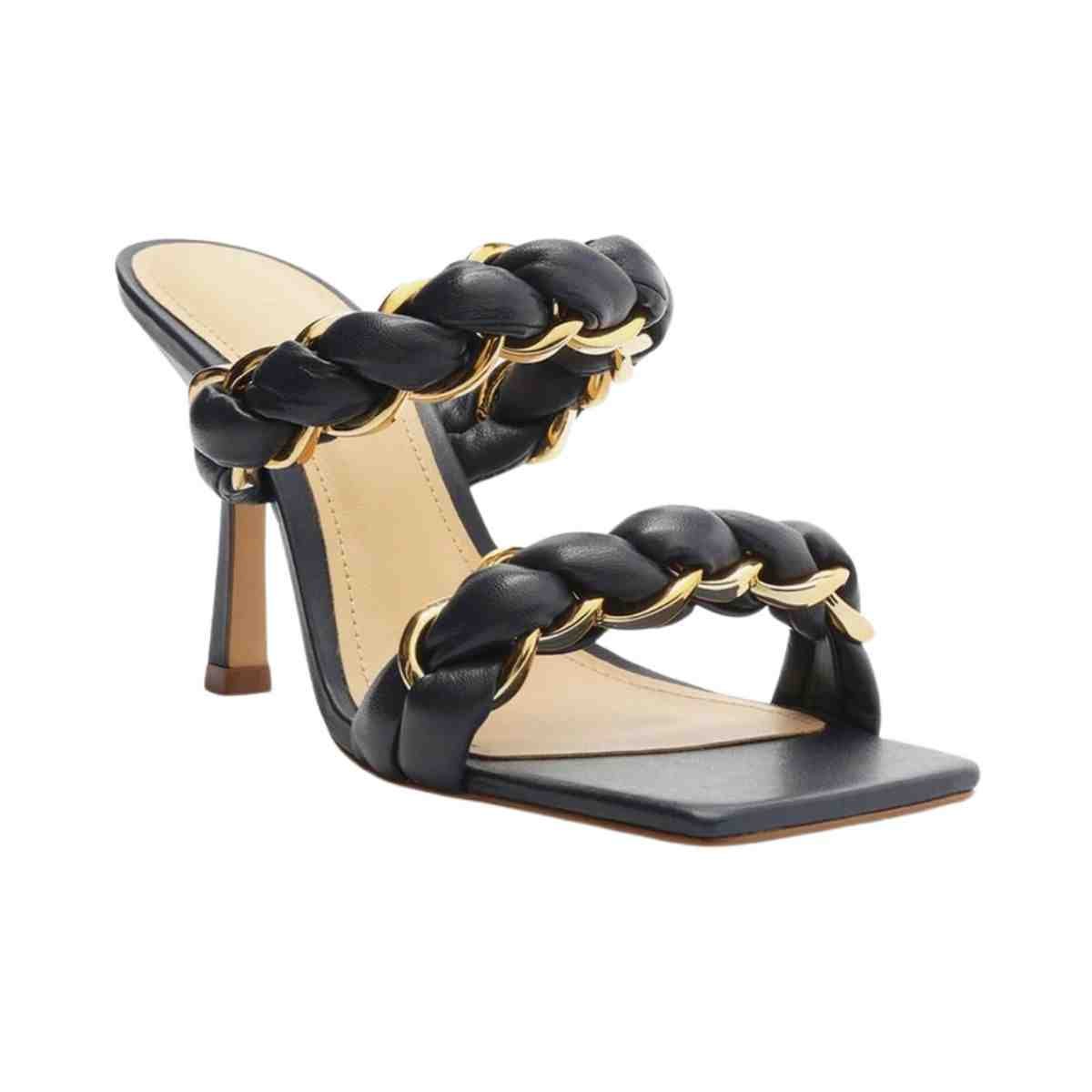 TAMANCO SALTO MEDIO FINO FEMININO VIZZANO PRETO Preto 2