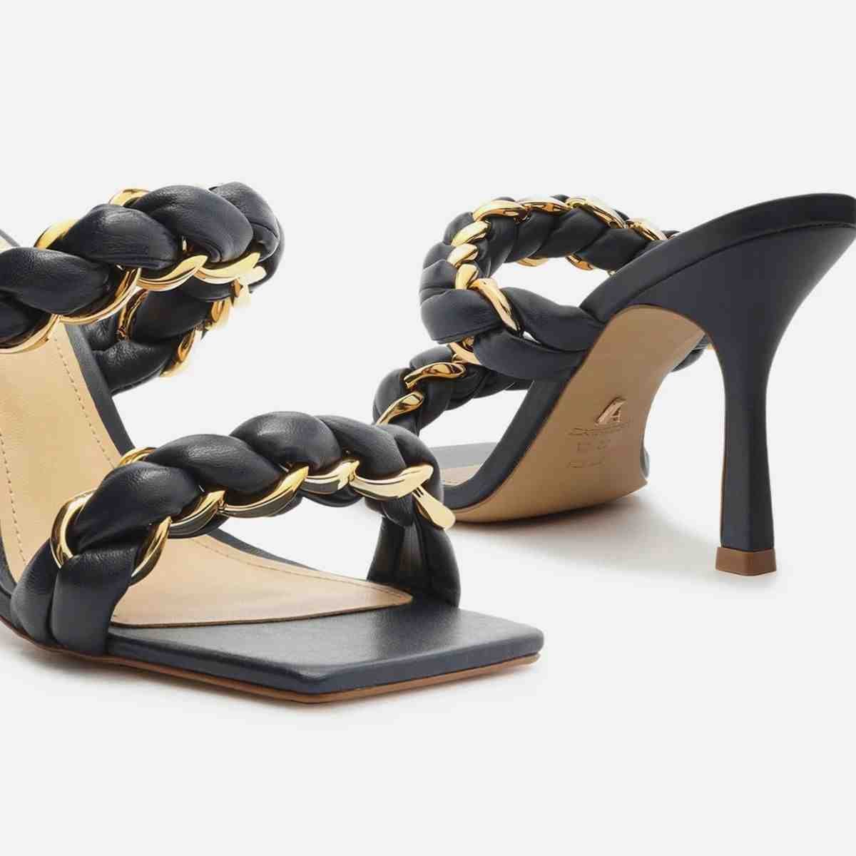 TAMANCO SALTO MEDIO FINO FEMININO VIZZANO PRETO Preto 6