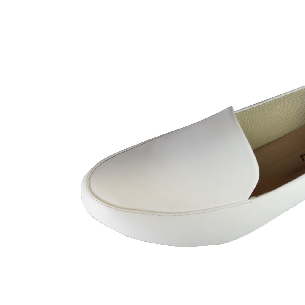 Scarpin Boneca Salto Baixo Grosso Luiza Sobreira Branco Mod. 2082 Branco 4
