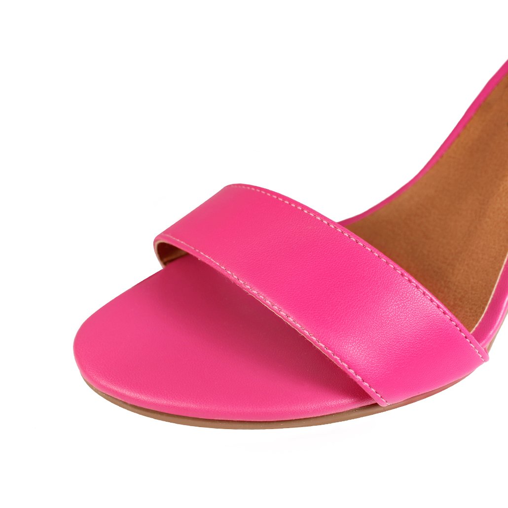 Sandália Salto Alto Fino Luiza Sobreira Pink Mod. 2170 Rosa 4