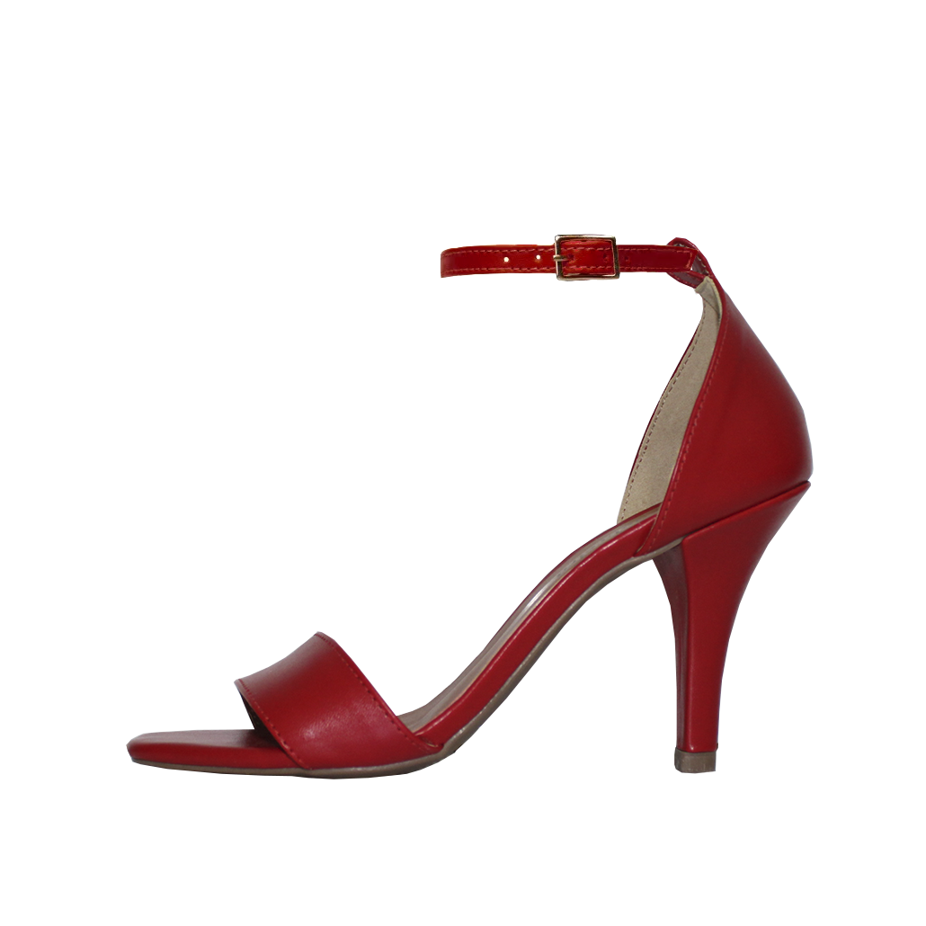 Sandália Salto Alto Fino Luiza Sobreira Vermelha Mod. 2130 Vermelho 2