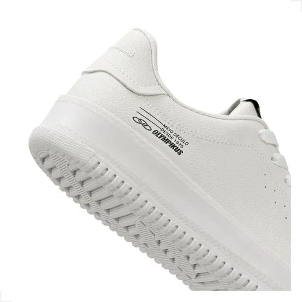 Tenis Olympikus Eros 2 Masculino Casual Confortavel Original Branco Branco 2