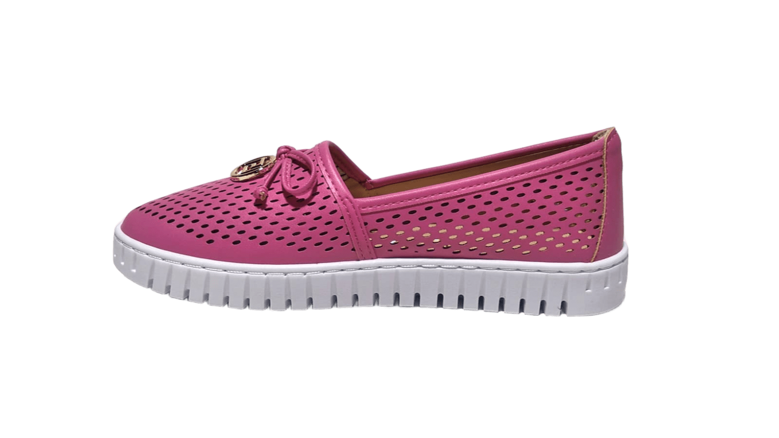 Tênis Santinelli Casual Feminino Slip On 1528-004 Rosa 3