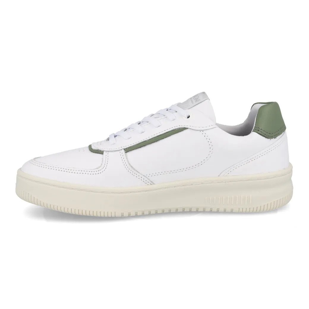 Sapatênis Ferracini Blur Masculino Couro Cadarço 9263 Branco 3