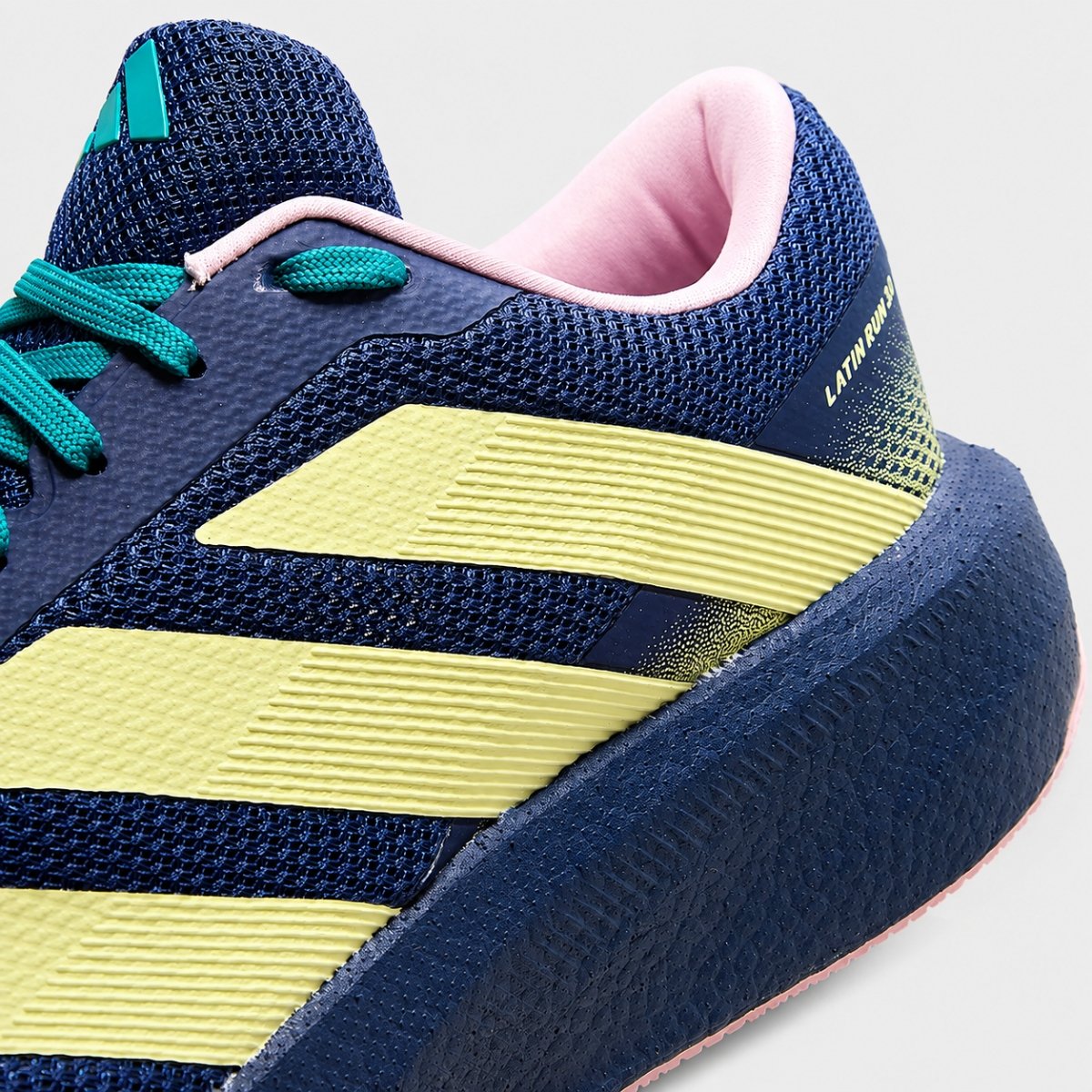 Tenis Adidas Latin Run 3.0 Feminino Corrida Azul Azul Marinho 7