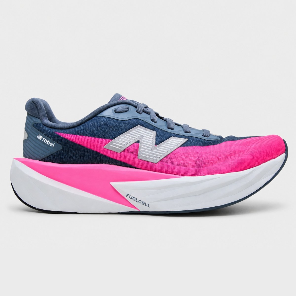 Tenis New Balance Fuelcell Rebel V5 Feminino Corrida Azul